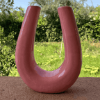 Handcrafted U Vase