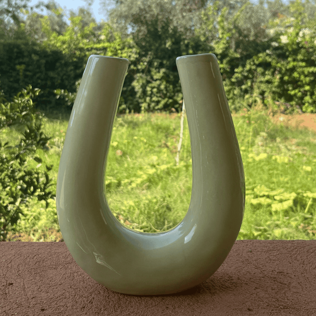 Handcrafted U Vase