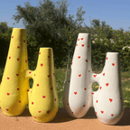 Vase artisanal céramique Cœurs Duo